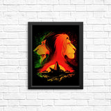 The Pride Rock - Posters & Prints