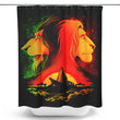 The Pride Rock - Shower Curtain