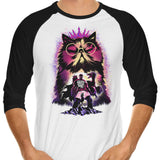 The Queen's Champion - 3/4 Sleeve Raglan T-Shirt
