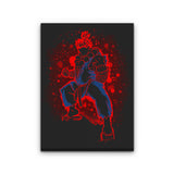 The Raging Demon - Canvas Print