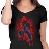 The Raging Demon - Women's V-Neck
