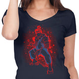 The Raging Demon - Women's V-Neck