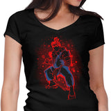 The Raging Demon - Women's V-Neck