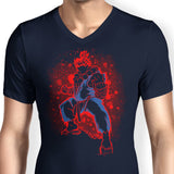 The Raging Demon - Men's V-Neck