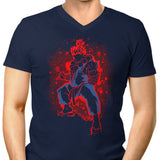 The Raging Demon - Men's V-Neck