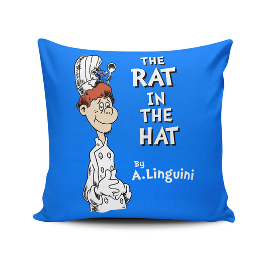 The Rat in the Hat - Throw Pillow