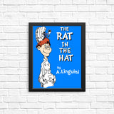 The Rat in the Hat - Posters & Prints