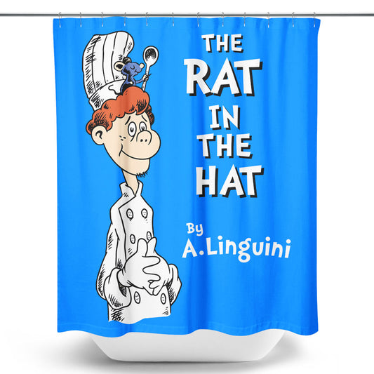 The Rat in the Hat - Shower Curtain