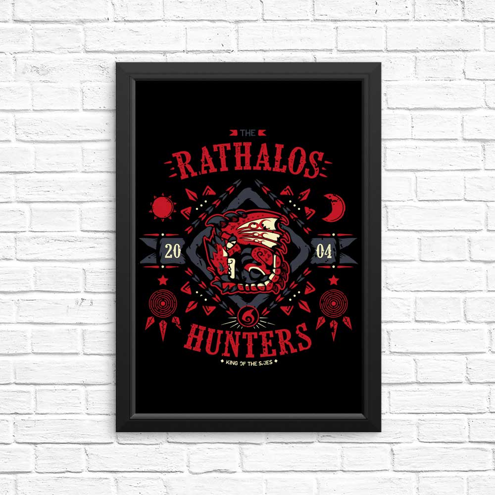 The Rathalos Hunters - Posters & Prints