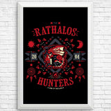 The Rathalos Hunters - Posters & Prints