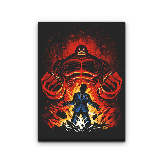 The Red Nightmare - Canvas Print