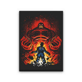 The Red Nightmare - Canvas Print