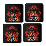 The Red Nightmare - Coasters