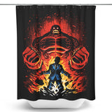 The Red Nightmare - Shower Curtain