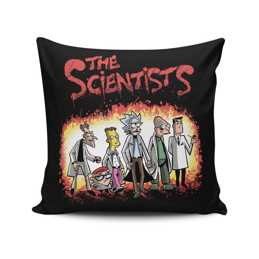 The Scientists - Throw Pillow