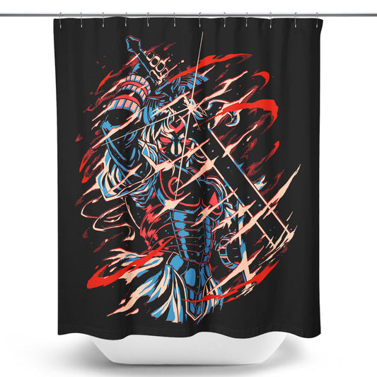 The Shadow of Defeat - Shower Curtain