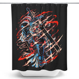 The Shadow of Defeat - Shower Curtain