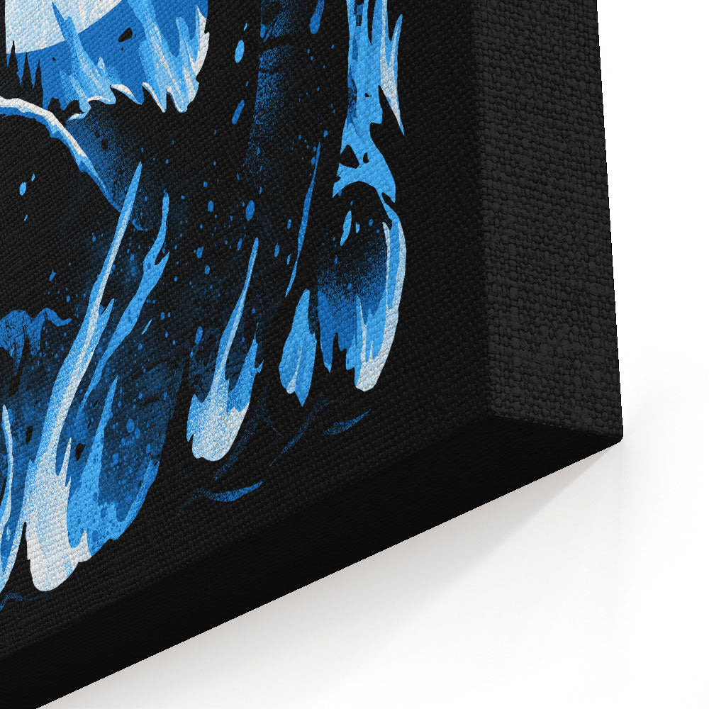 The Silent Wave - Canvas Print