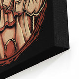 The Split Smile - Canvas Print