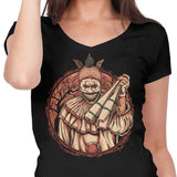 The Split Smile - Women's V-Neck