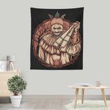 The Split Smile - Wall Tapestry