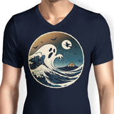 The Spooky Wave - Men's V-Neck