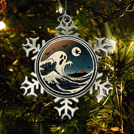 The Spooky Wave - Ornament