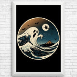 The Spooky Wave - Posters & Prints
