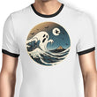 The Spooky Wave - Ringer T-Shirt
