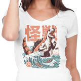 The Sushizilla - Women's V-Neck