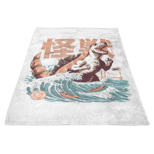 The Sushizilla - Fleece Blanket