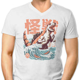 The Sushizilla - Men's V-Neck