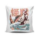 The Sushizilla - Throw Pillow