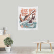 The Sushizilla - Wall Tapestry