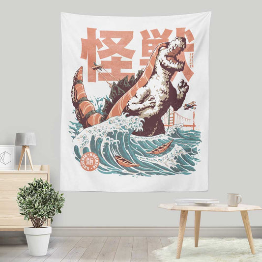 The Sushizilla - Wall Tapestry