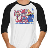 The Three Mages - 3/4 Sleeve Raglan T-Shirt