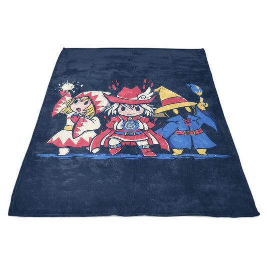 The Three Mages - Fleece Blanket