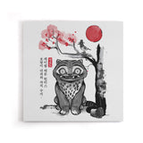 The Tiger and the Magpie - Canvas Print