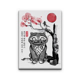 The Tiger and the Magpie - Canvas Print