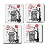 The Tiger and the Magpie - Coasters