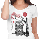 The Tiger and the Magpie - Women's V-Neck
