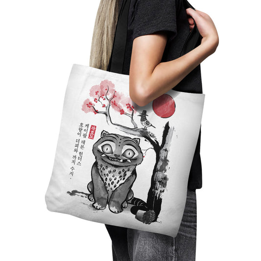 The Tiger and the Magpie - Tote Bag