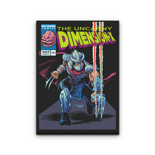 The Uncanny Dimension X - Canvas Print