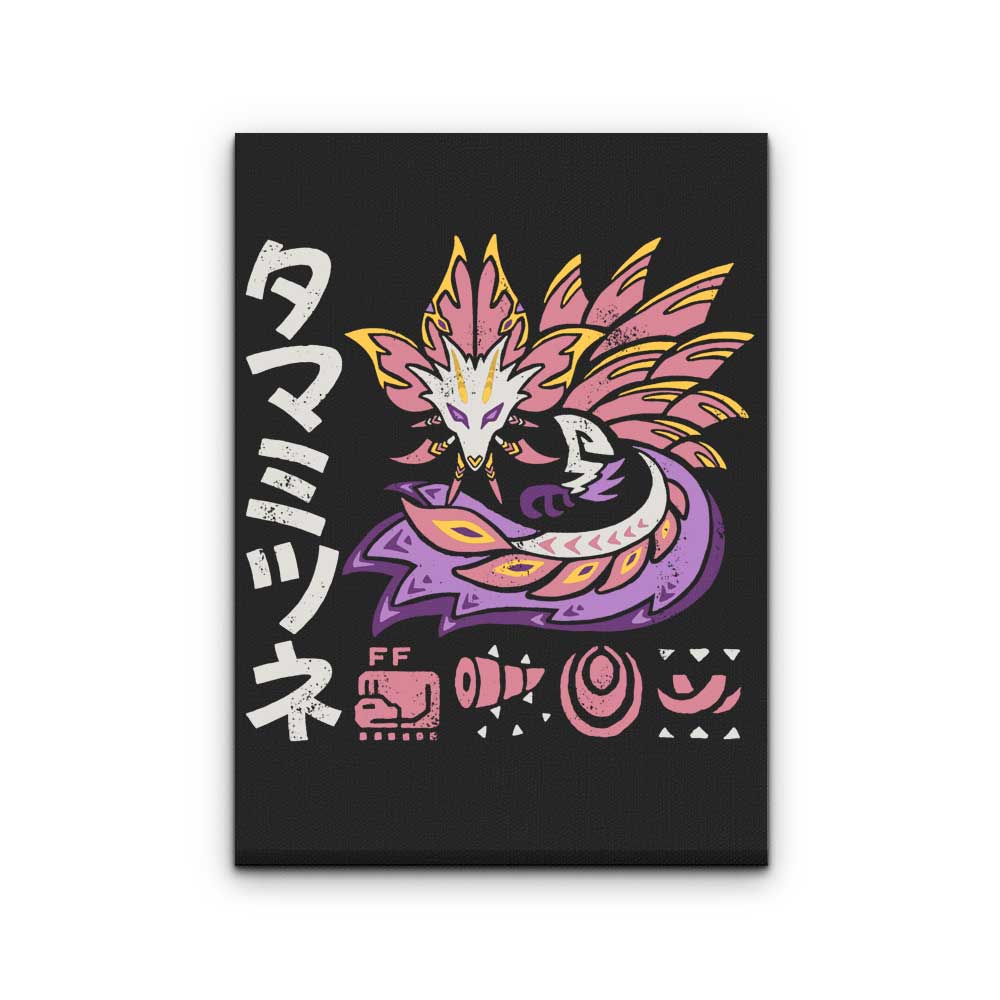 The Velvet Bloom - Canvas Print