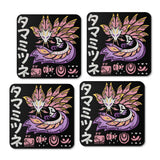 The Velvet Bloom - Coasters