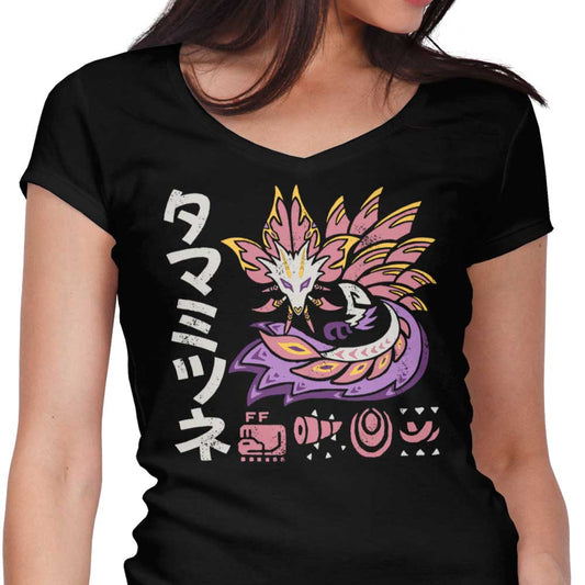 The Velvet Bloom - Women's V-Neck