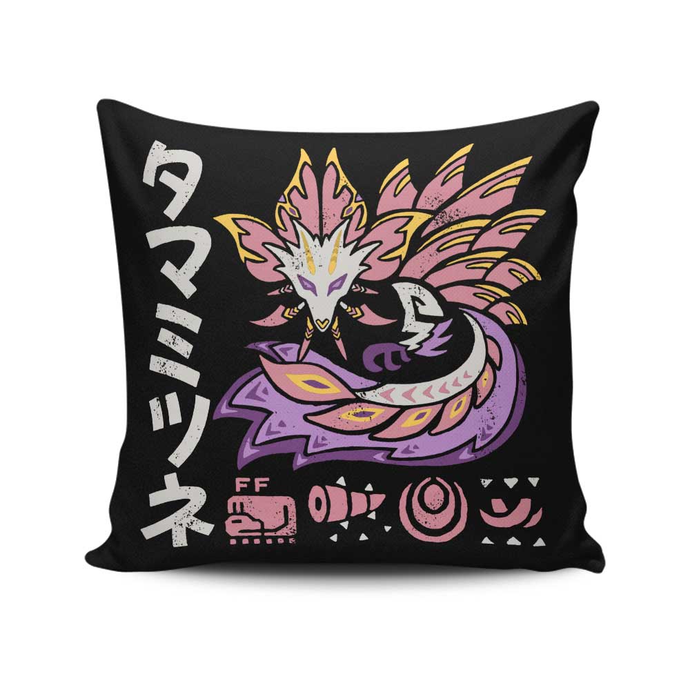 The Velvet Bloom - Throw Pillow