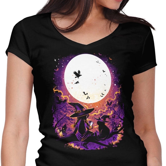 The Witch's Apprentice - Women's V-Neck