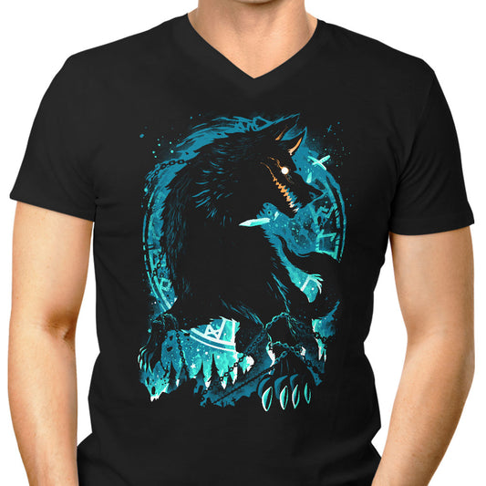 The Wolf of Fate - Men's V-Neck