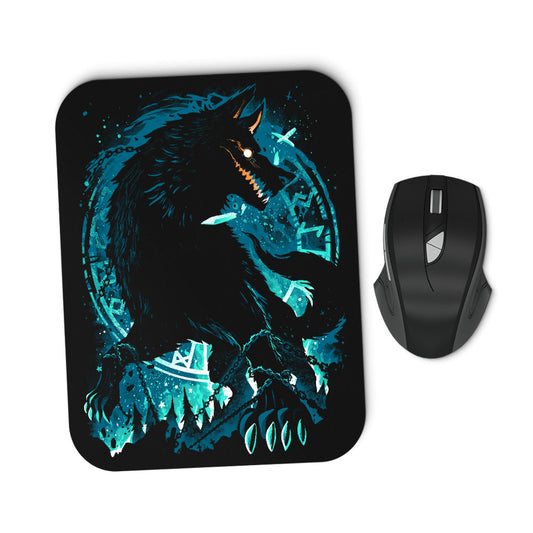 The Wolf of Fate - Mousepad
